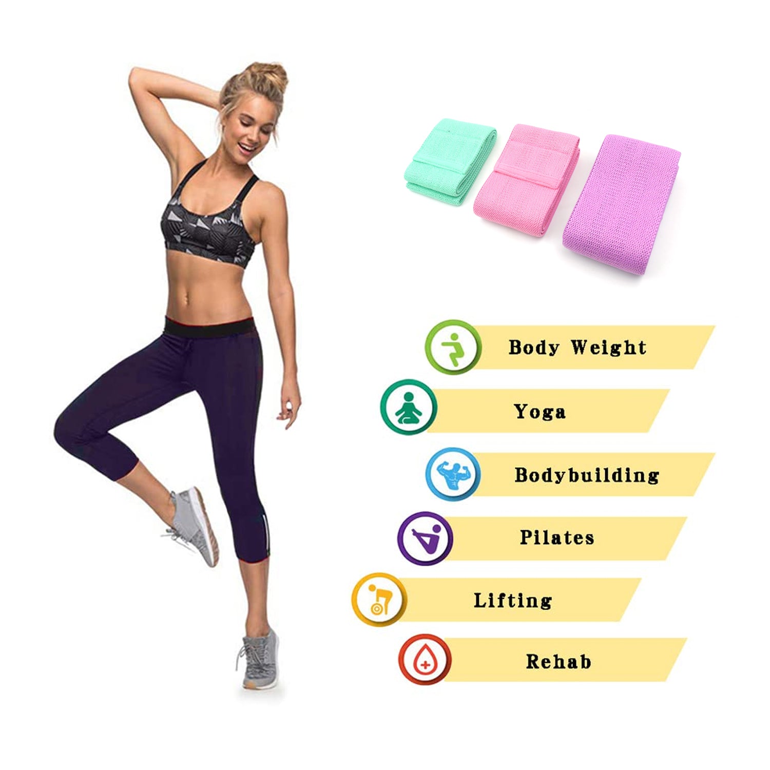 4307 Hip Bands Booty Bands Wide Workout Bands, Resistance Exercise Bands for Legs and Butt, Resistance Loop Bands Anti Slip Circle Fitness Band Elastic Sports Bands Fitness Bands for Women Men Strength Training (3 Pcs Set) 4307 Hip Bands Booty Bands Wide Workout Bands, Resistance Exercise Bands for Legs and Butt, Resistance Loop Bands Anti Slip Circle Fitness Band Elastic Sports Bands Fitness Bands for Women Men Strength Training (3 Pcs Set)